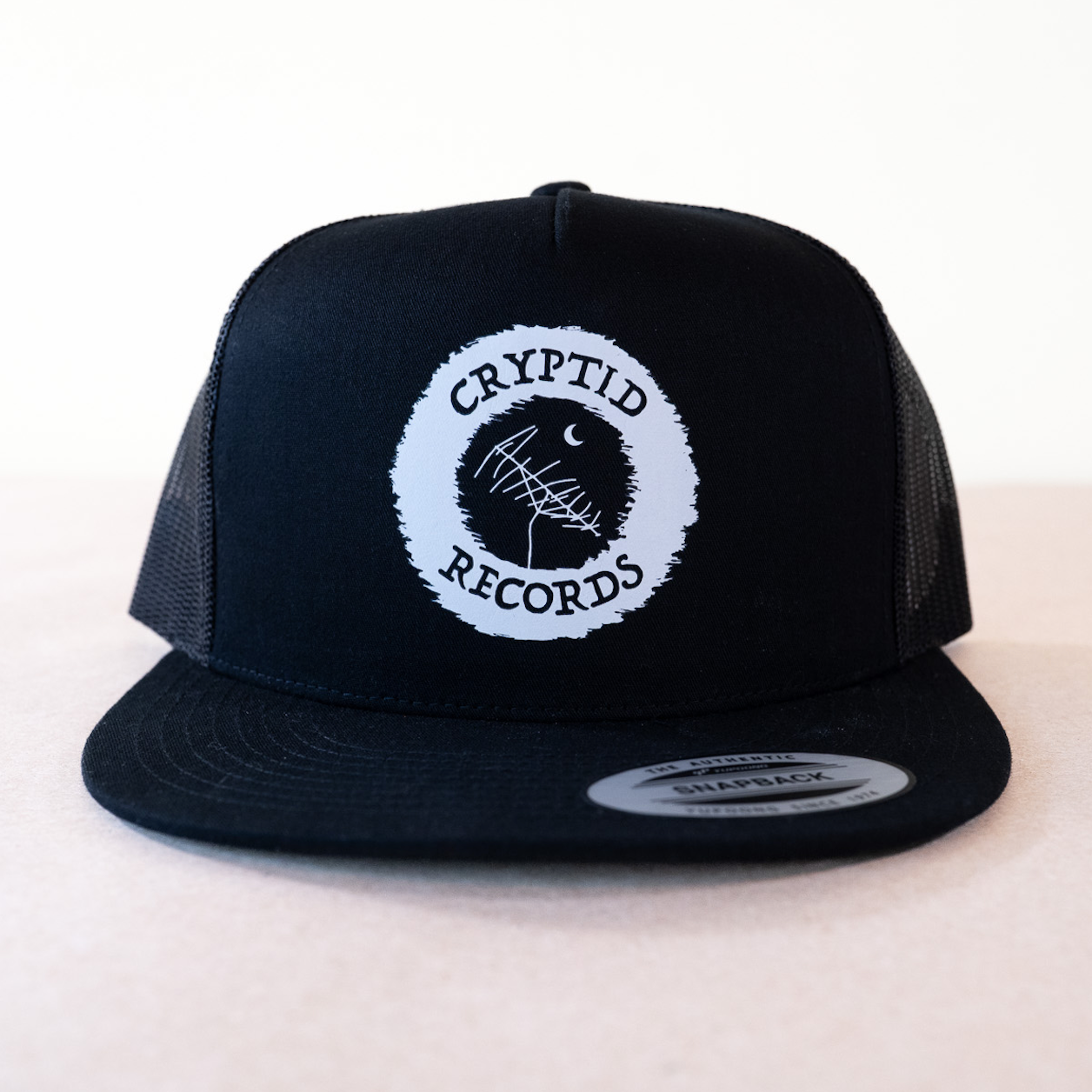 Cryptid Records Snapback Trucker Hat