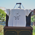 Maestro (keys wizard) graphic t-shirt from Cryptid Records in natural